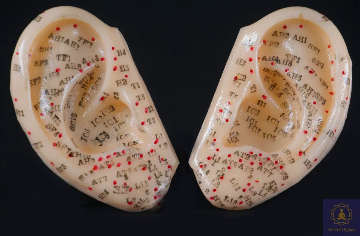 Макет уха   2шт   8 см