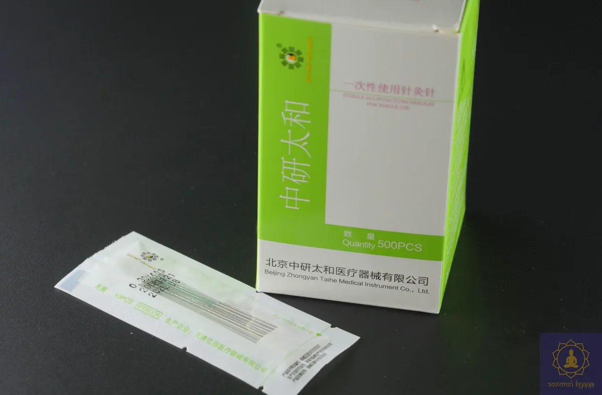 Иглы для акупунктуры и рефлексотерапии Zhongyan Taihe 0,30х40 мм, 500 шт