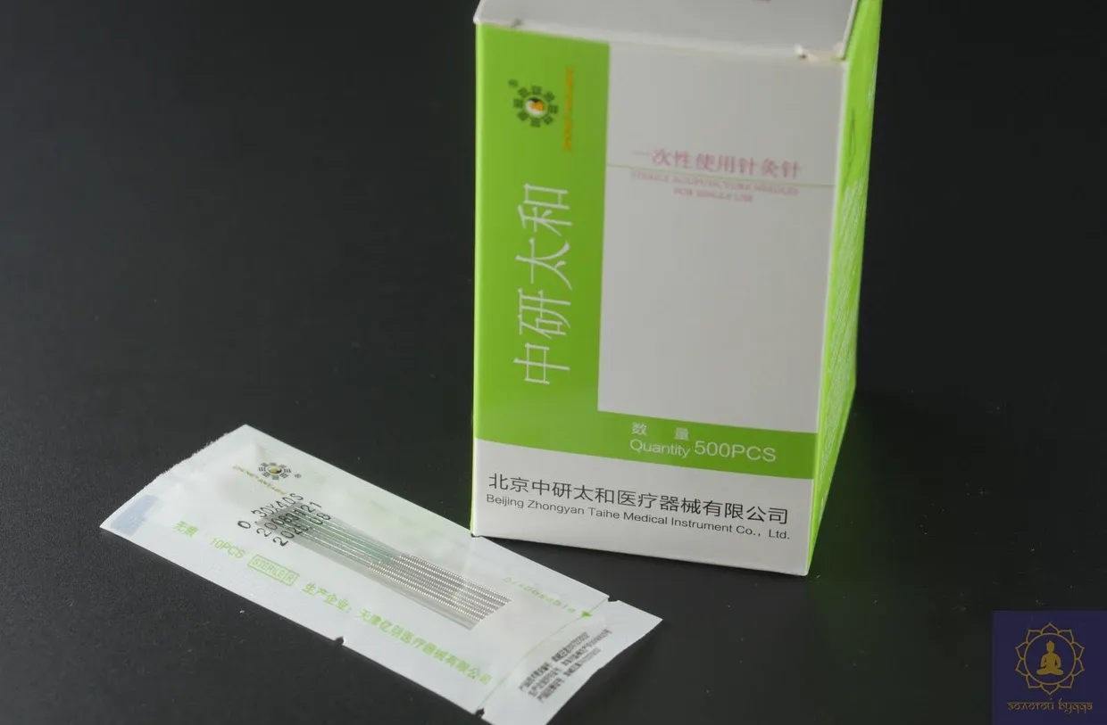 Голки для акупунктури та рефлексотерапії Zhongyan Taihe 0,30х40 мм, 500 шт