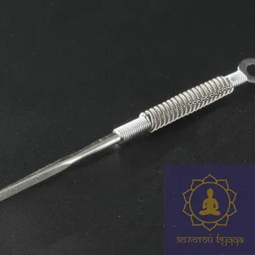 Трехгранная игла для акупунктуры 8 см