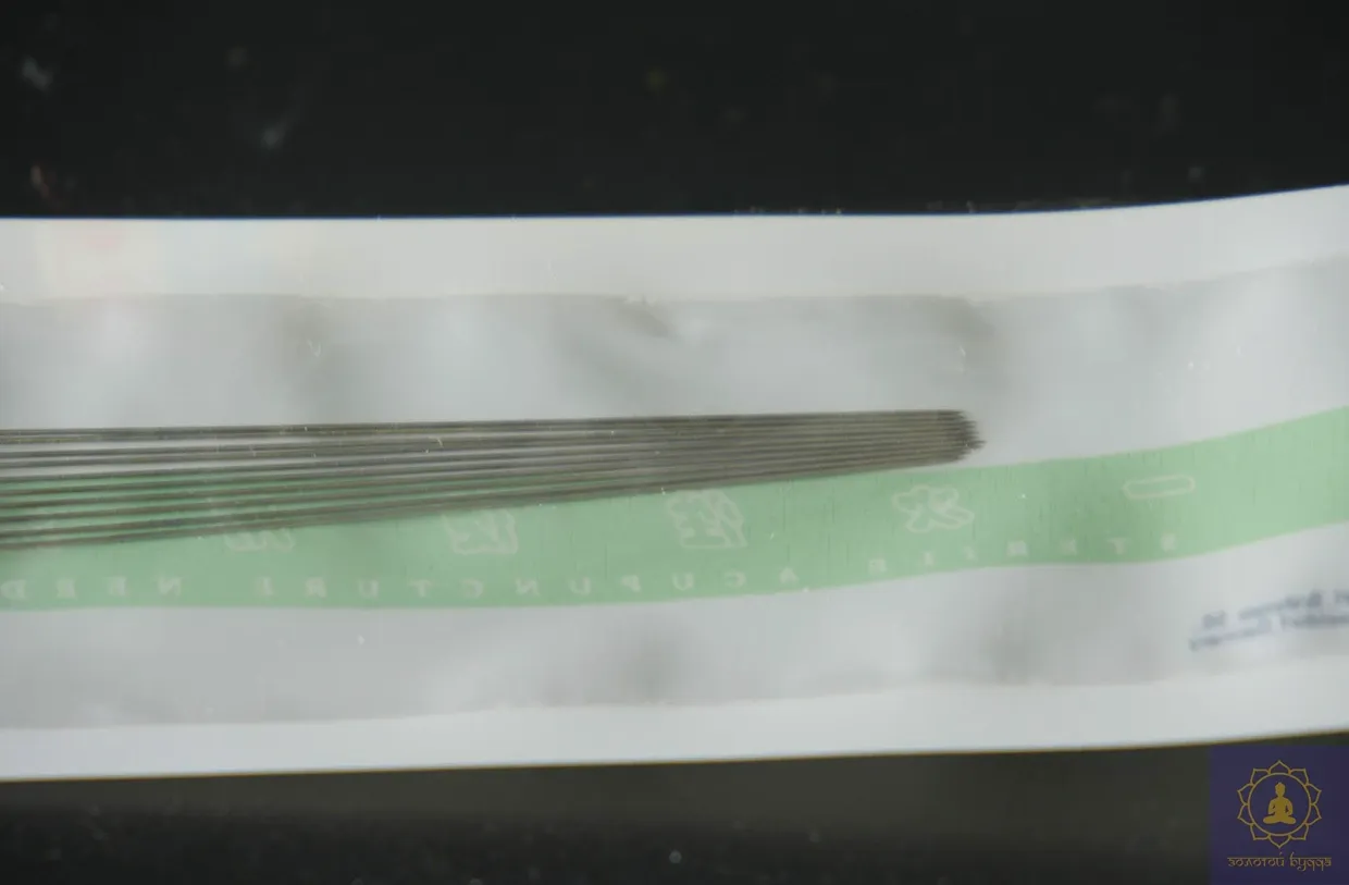 Голки Zhongyan Taihe для акупунктури та рефлексотерапії 0,35*100 мм 10 шт.