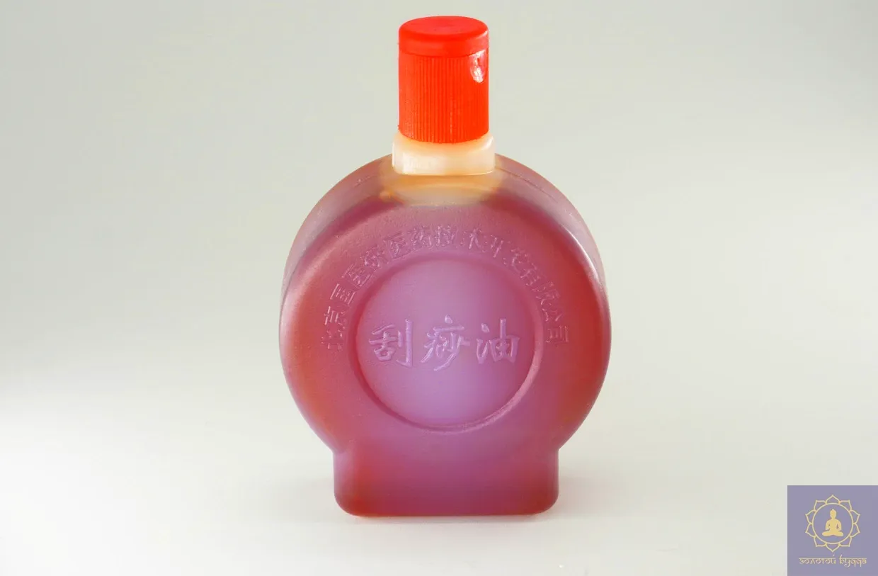 Олія масажна Гуаша червона, що прогріває 100 мл