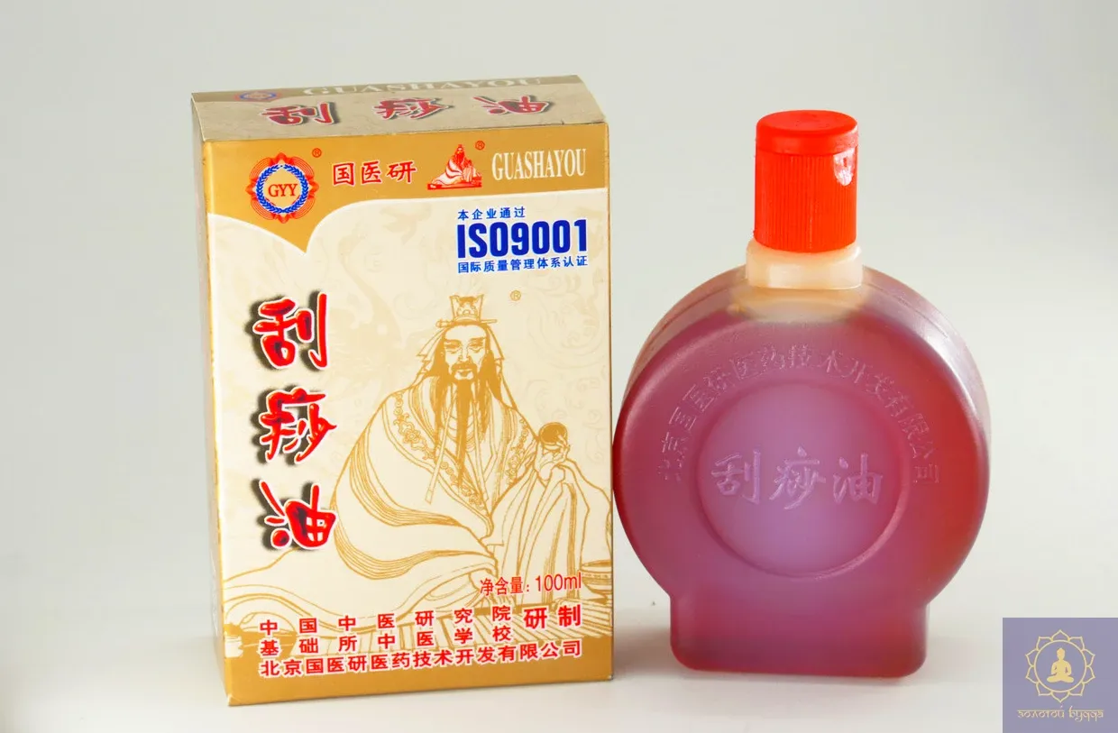 Прогревающее массажное масло Гуаша 100 мл