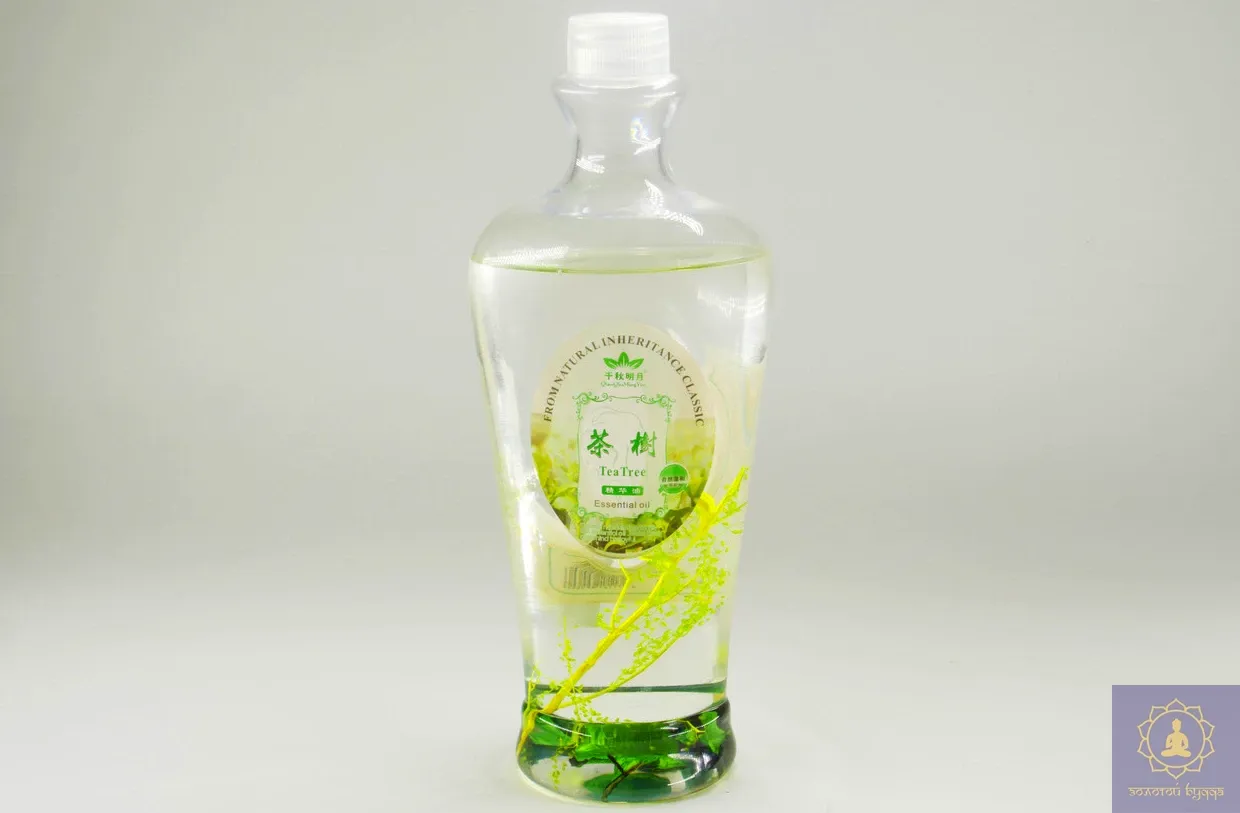 Олія масажна зелений чай для спа 600 мл