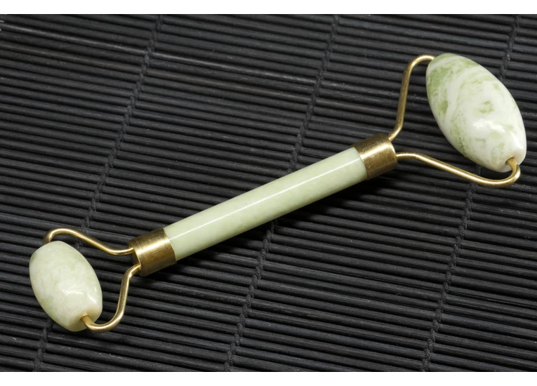 Ролик масажний, нефрит хмарний