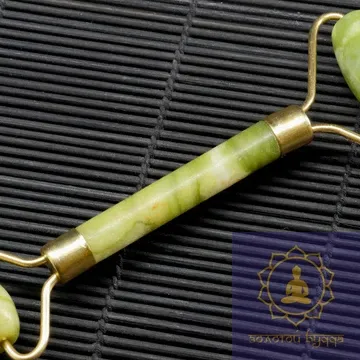 Ролик масажний, нефрит жад