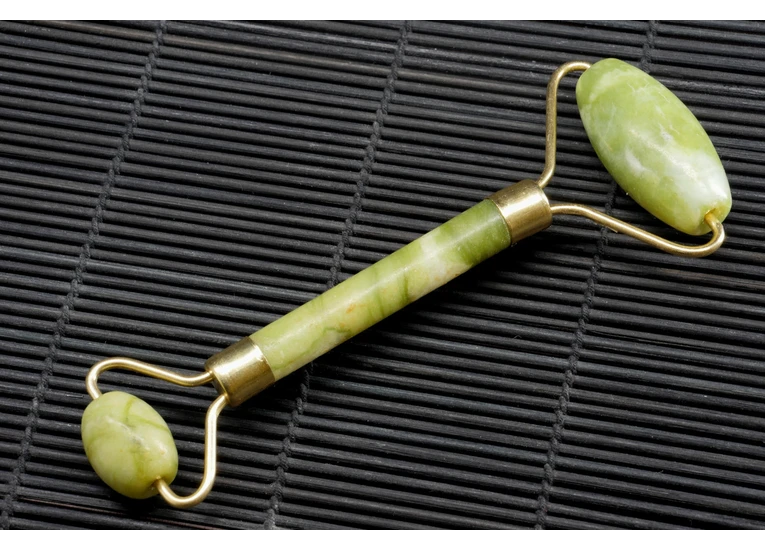 Ролик масажний, нефрит жад