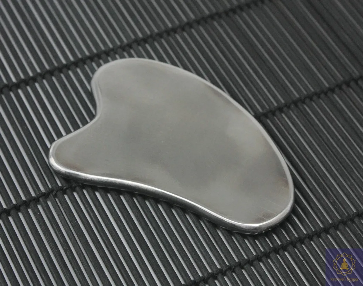 Гуаша скребок нержавеющая сталь, лапка