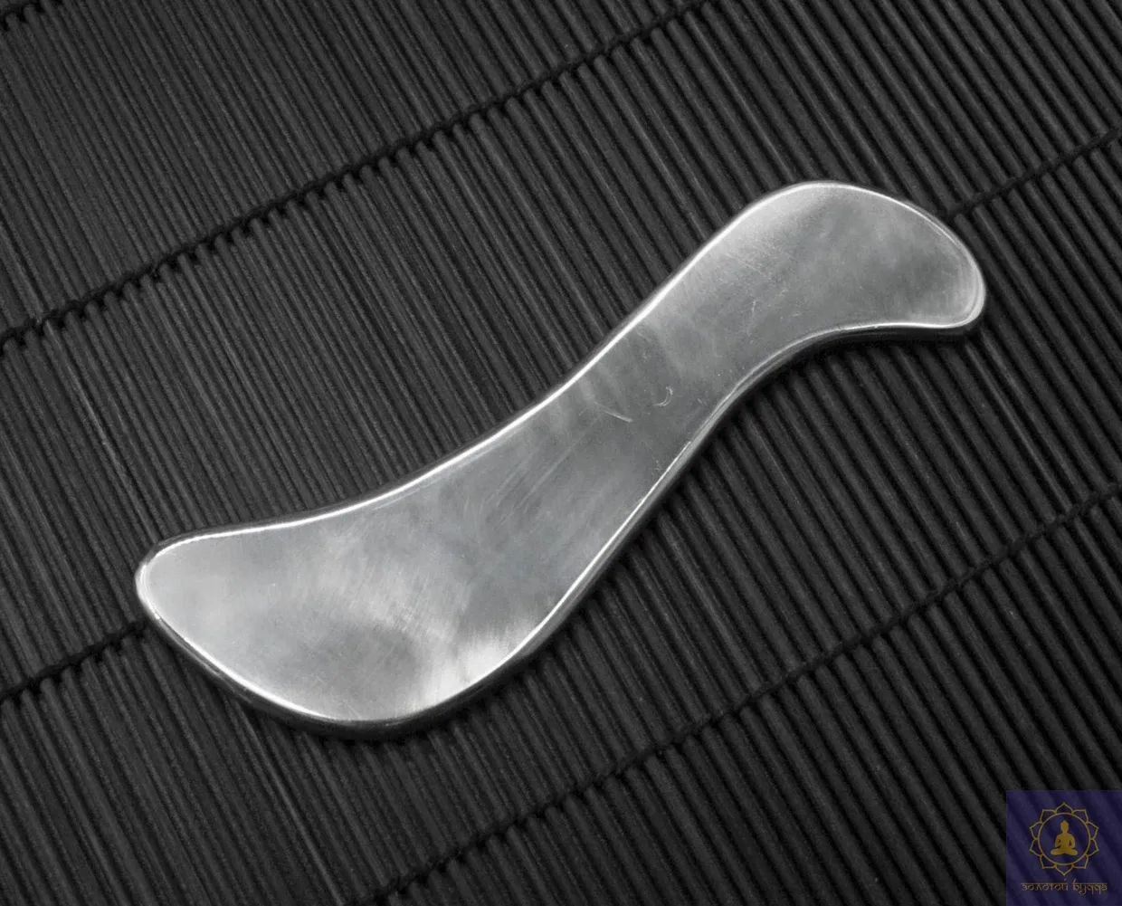 Гуаша скребок нержавіюча сталь, хвиля