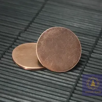 Скребок мідна монетка, d=2.7 см