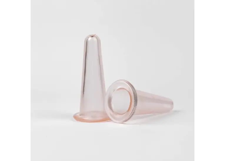 Набор вакуумных силиконовых банок для лица Чудесник 37 мм, 2 шт.