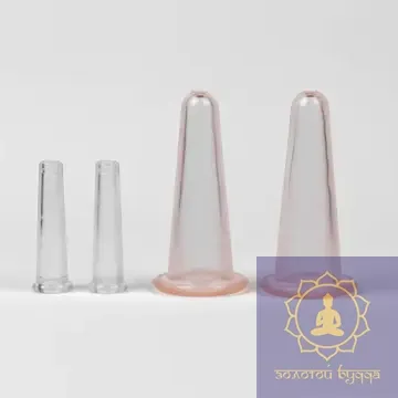 Набір вакуумних силіконових банок для обличчя та вік Чудесник