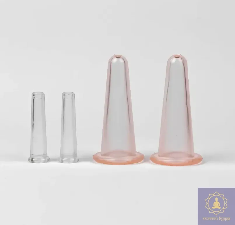 Набір вакуумних силіконових банок для обличчя та вік Чудесник