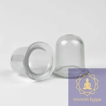 Массажные силиконовые банки для тела Чудесник 50 мм, 2 шт.