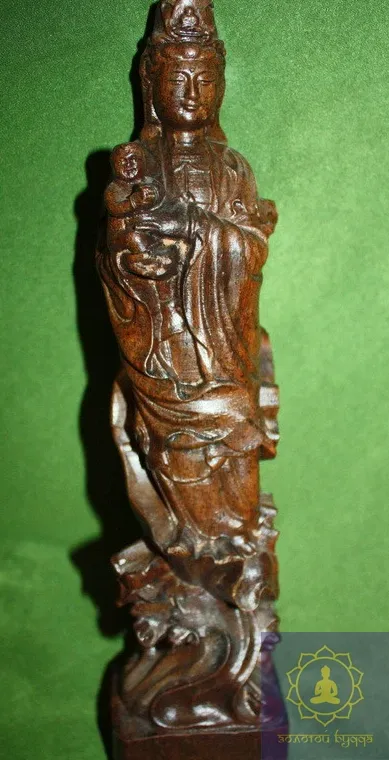 Різь для дерева. Гуань-Інь.