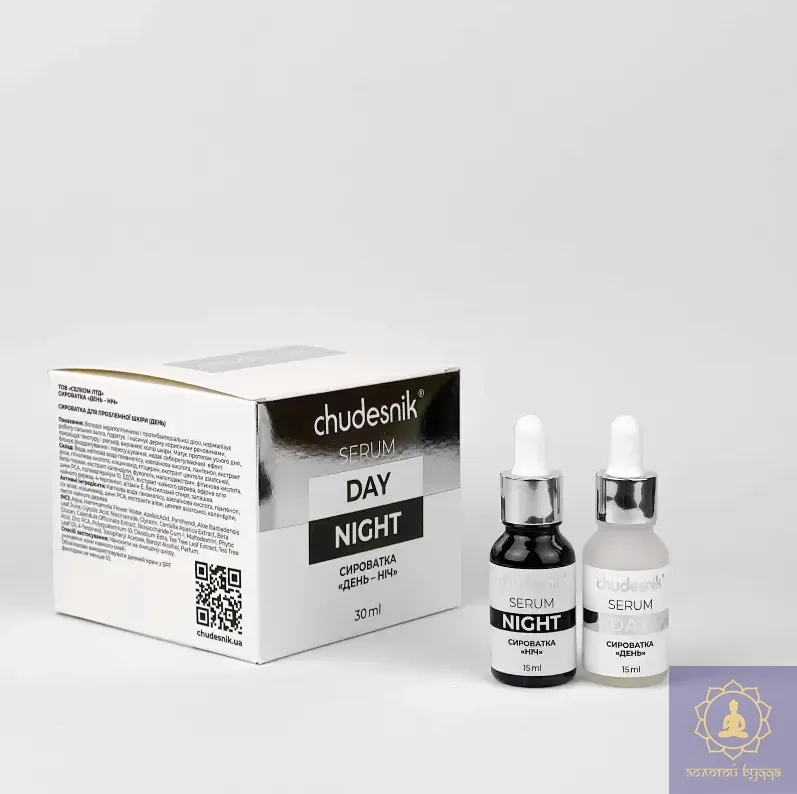 Сироватка для проблемної шкіри анти акне день-ніч 30 мл
