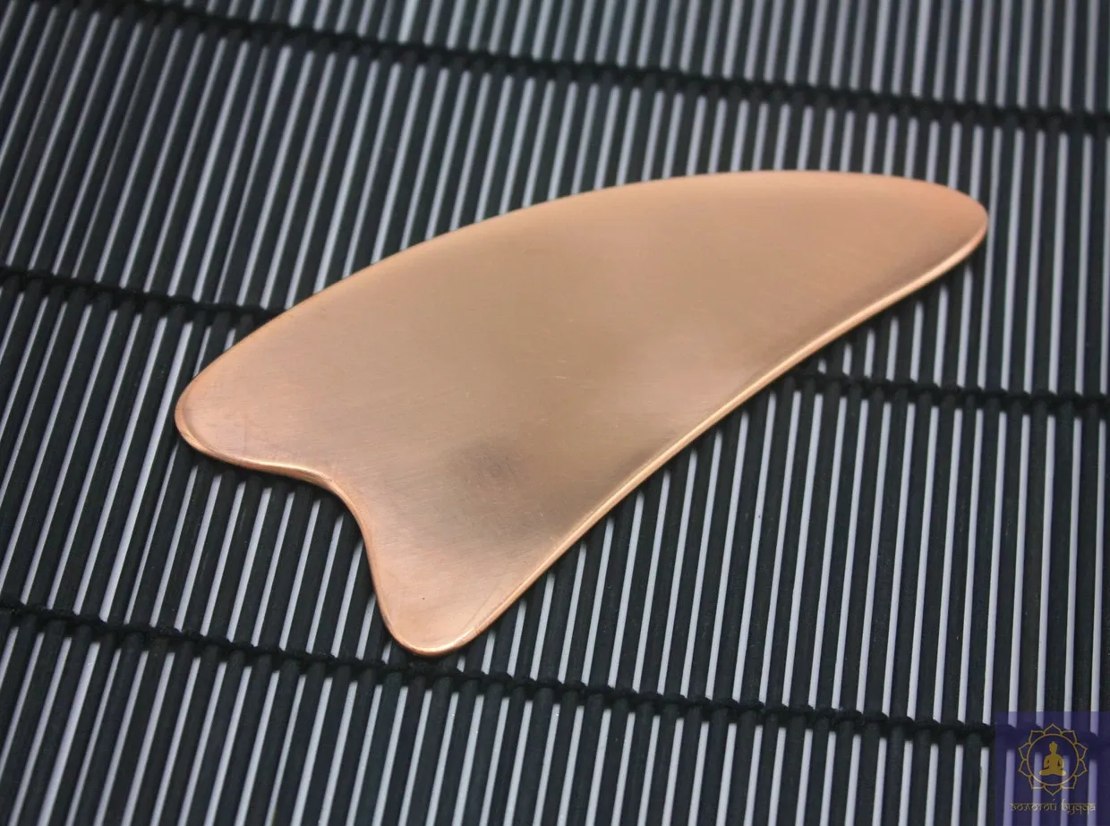 Скребок Гуаша медный, лапка большая