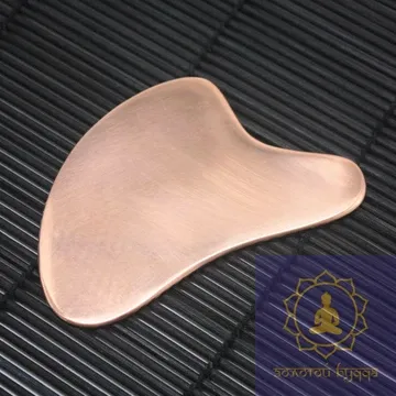 Скребок Гуаша мідний, серце