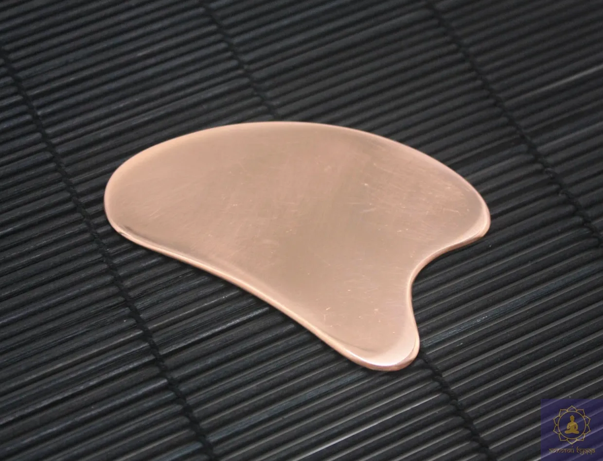 Скребок Гуаша медный, лапка малая