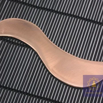 Скребок Гуаша мідний, хвиля