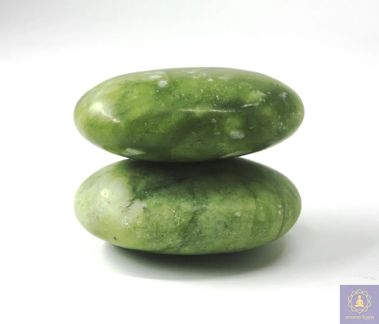 Камень СПА 9*7*3,5 см. нефрит жад
