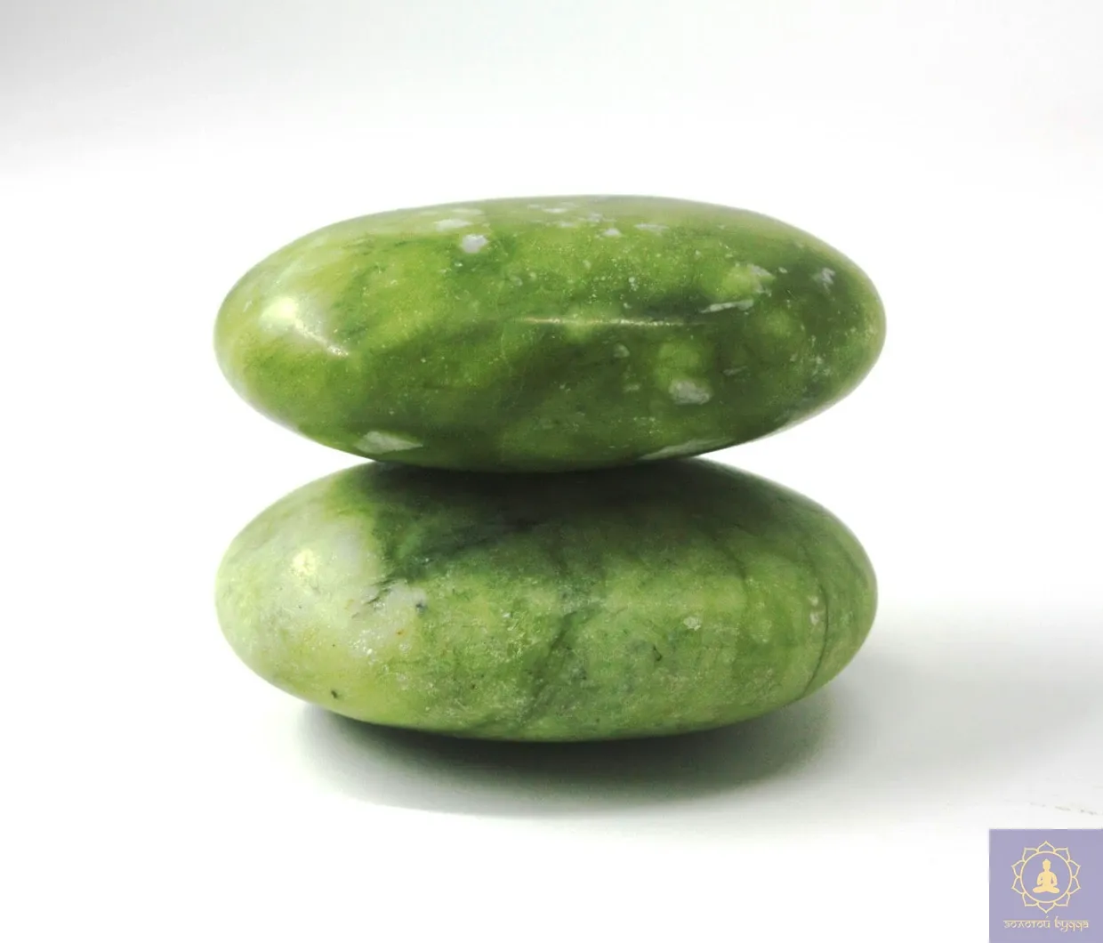 Камень СПА 9*7*3,5 см. нефрит жад