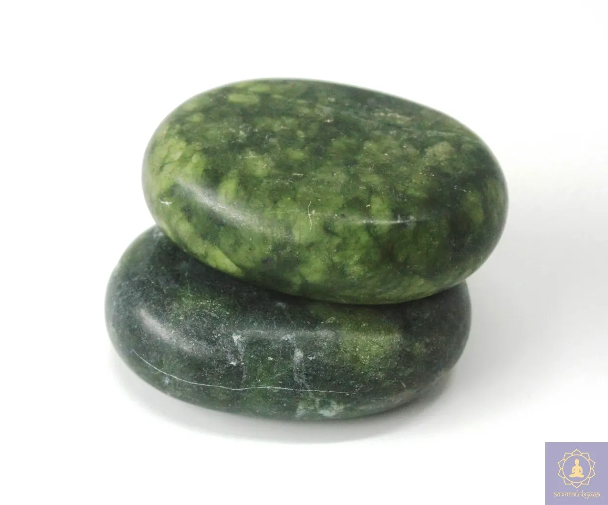 Камінь СПА 8*6*2см нефрит жад