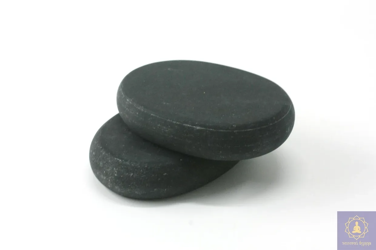 Камень СПА 9*7*1.8см. базальт