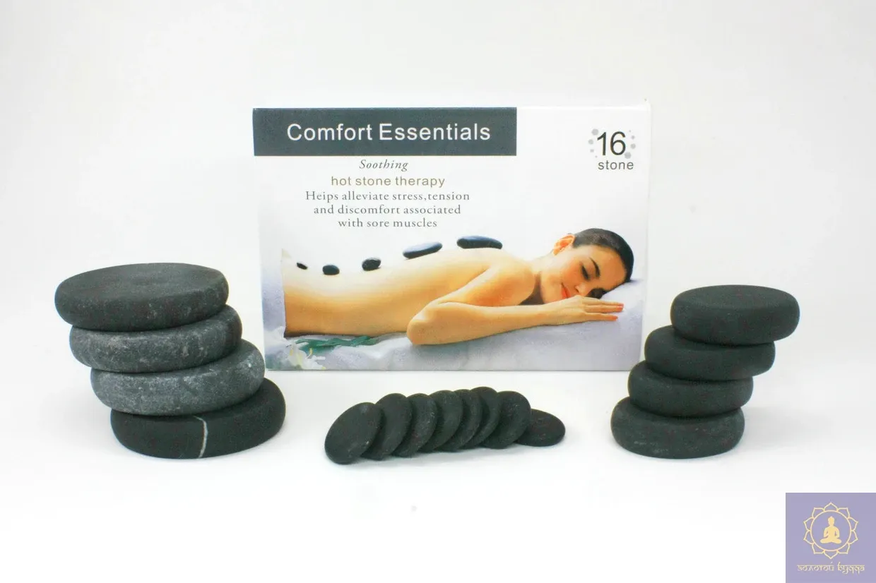 Камни для стоун массажа 16шт