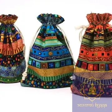 Мішечок із бавовняної тканини 