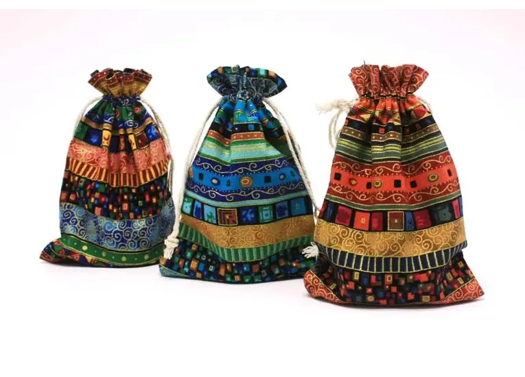 Мешочек из хлопчатобумажной ткани 