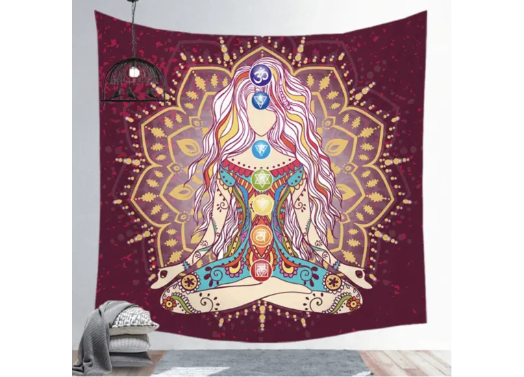 Гобелен настенный Йога #3 150*130см.