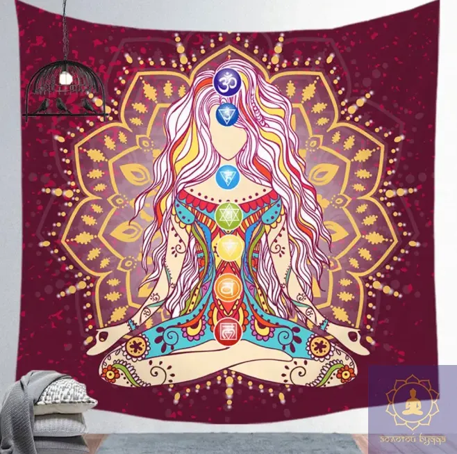 Гобелен настінний Йога #3 150*130 см.