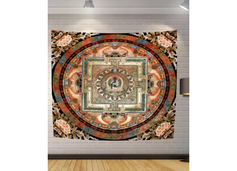 Гобелен настенный Калачакра #8 150*130см.