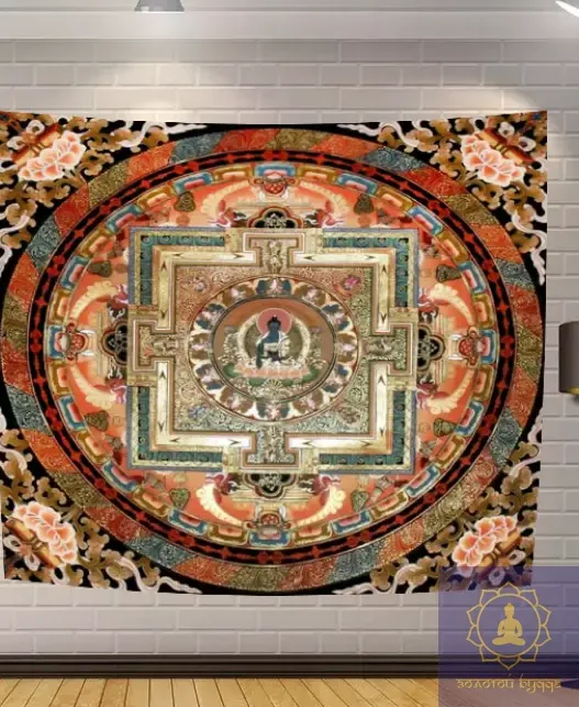 Гобелен настенный Калачакра #8 150*130см.