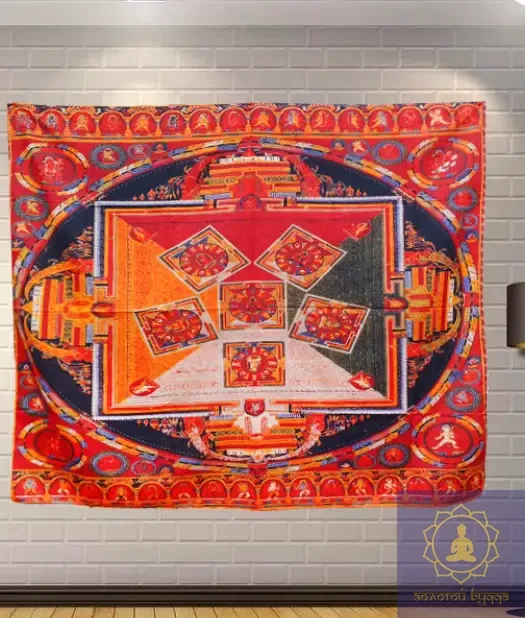 Гобелен настенный Калачакра #3 150*130см.