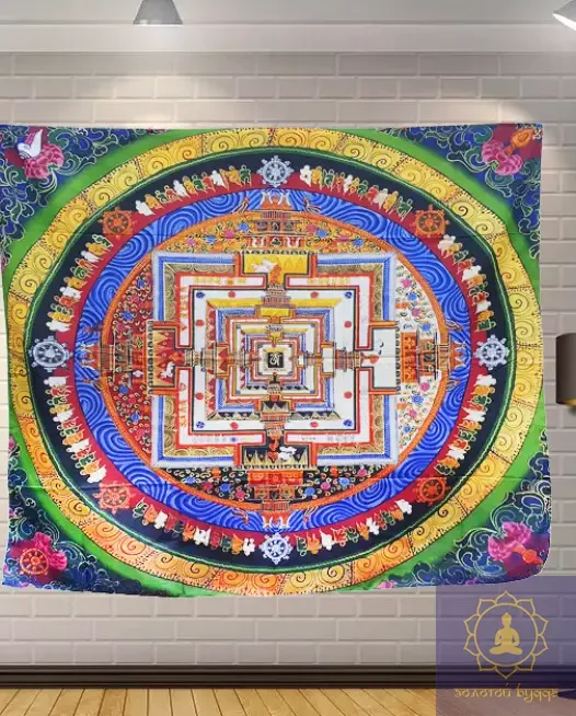 Гобелен настенный Калачакра #2 150*130см.