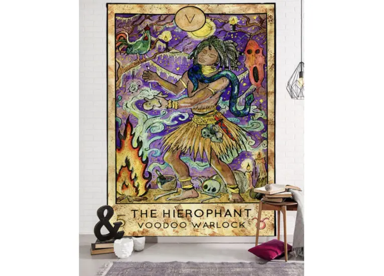 Гобелен настінний Аркан Іерофант 150*130см.