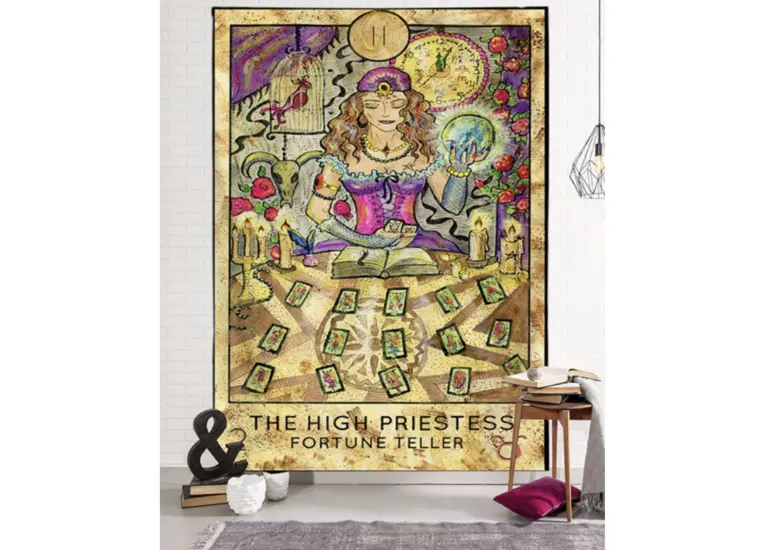 Гобелен настінний Аркан Жрица 150*130см.