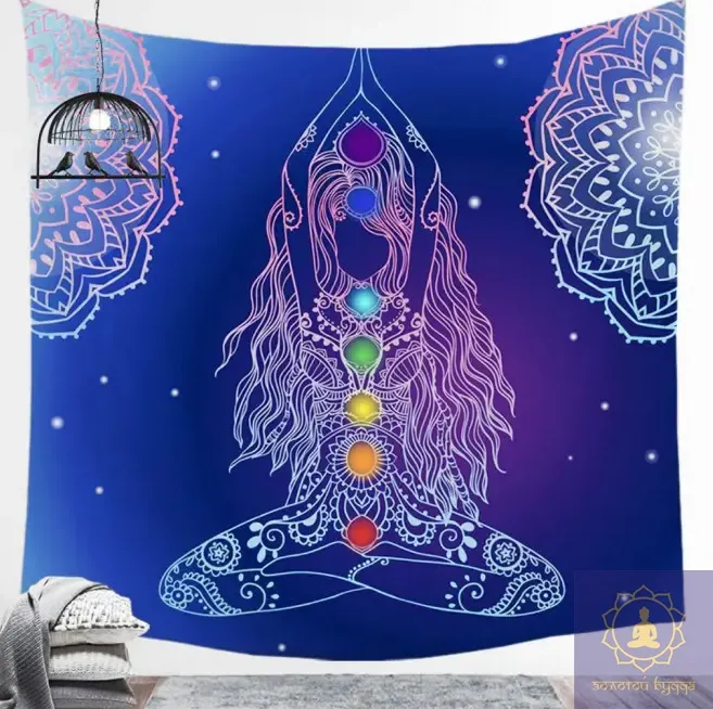 Гобелен настенный Йога #10 150*130см.