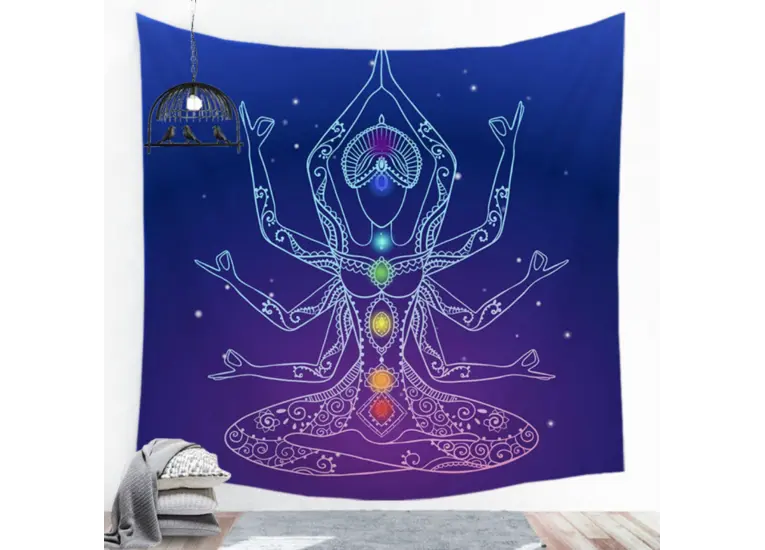 Гобелен настенный Йога #12 150*130см.