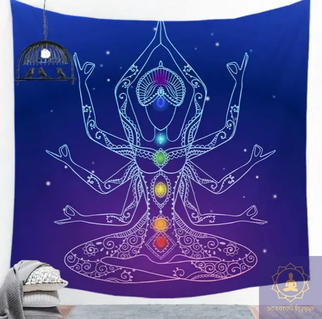 Гобелен настенный Йога #12 150*130см.