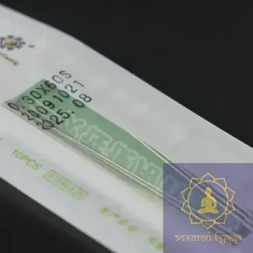 Стерильные иглы для акупунктуры Zhongyan Taihe 0,30*60 мм 10 шт.