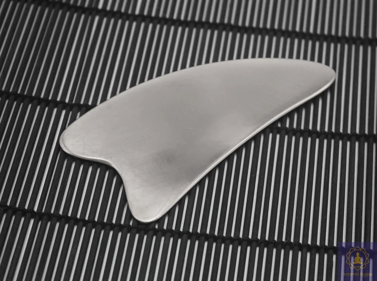 Гуаша скребок нержавіюча сталь, лапа велика