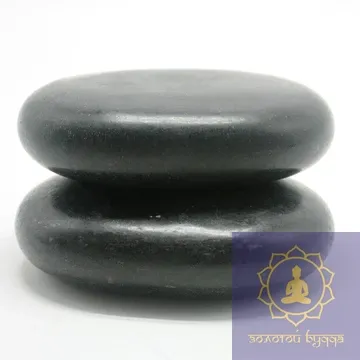 Камень СПА 10*8*2,5см. базальт