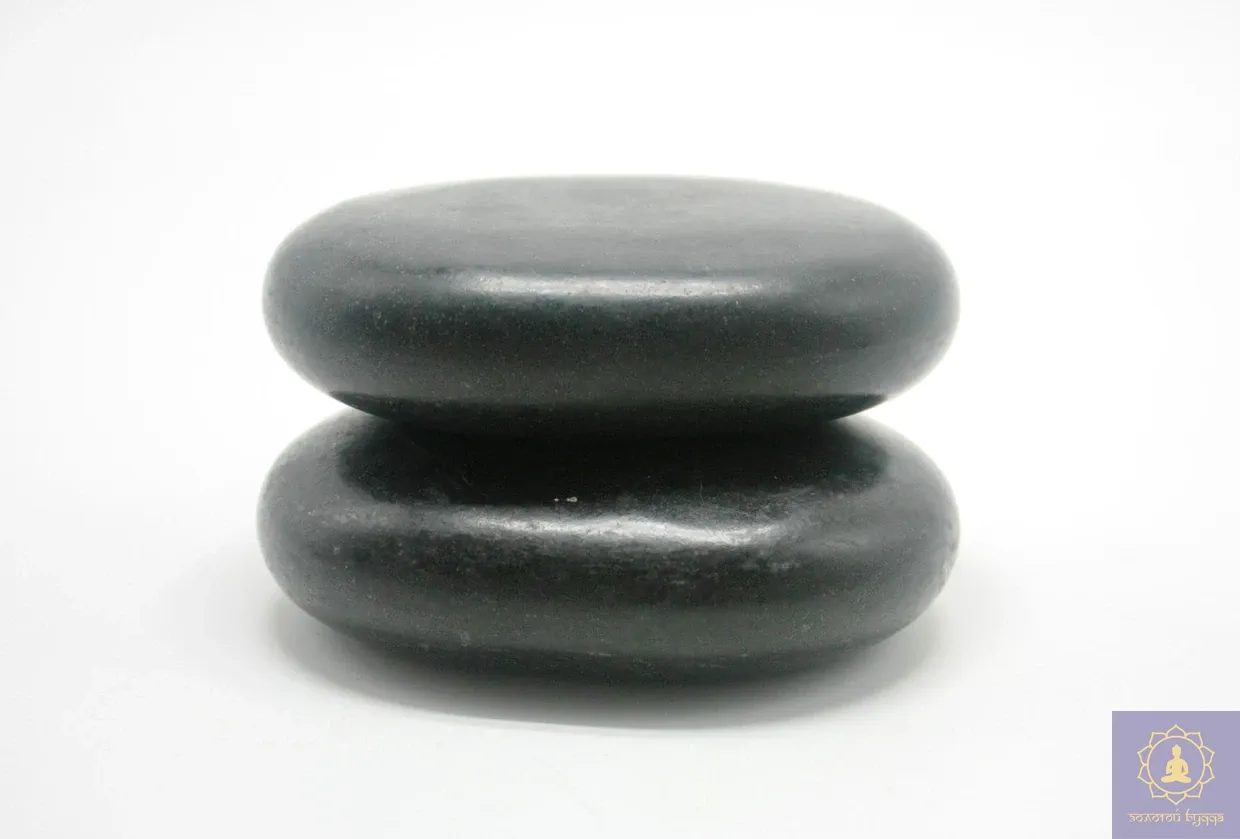 Камень СПА 10*8*2,5см. базальт