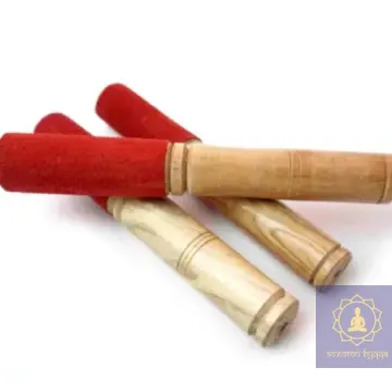 Резонатор для пахучої чаші в шкірі (червоне дерево) 18,5 * 2,5 см.