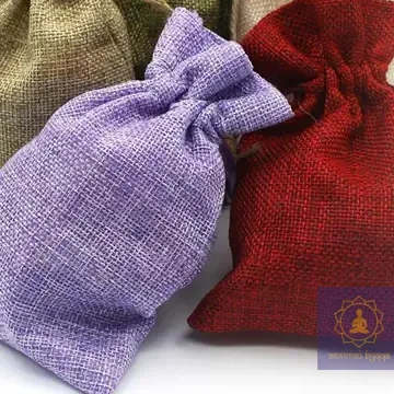 Мішок із джуту 10*14 см.