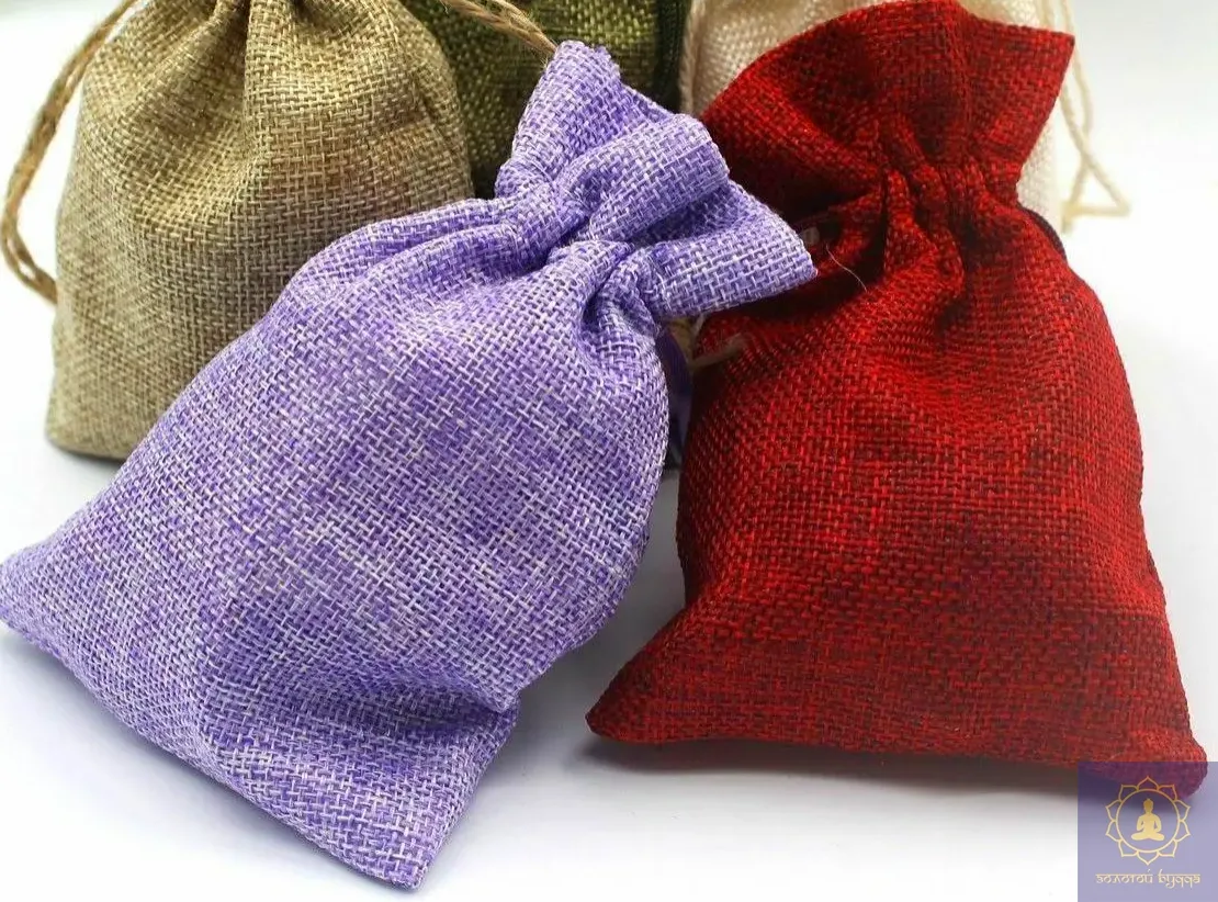 Мешок из джута 10*14 см.