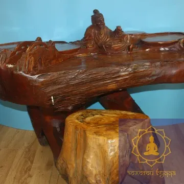 Чабань, чайний столик камфорне дерево.